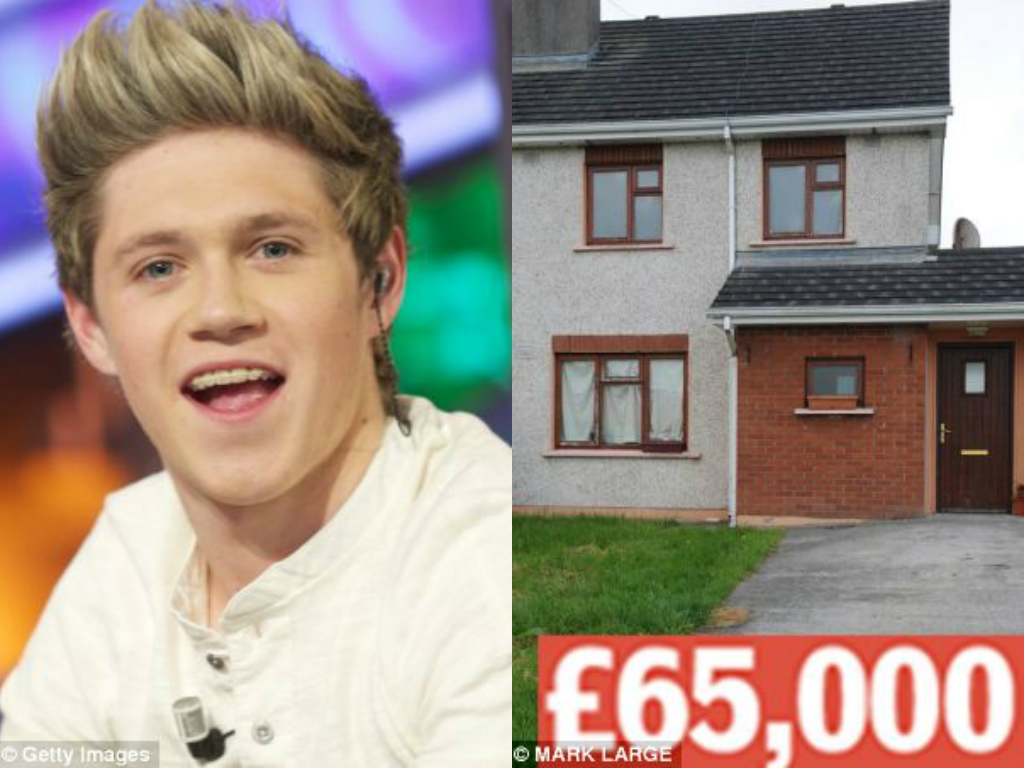 
	
	Niall Horan đã chi ra 1 triệu bảng Anh để mua căn hộ hiện tại. Trước đó, anh đã lớn lên trong ngôi nhà trị giá 65 ngàn bảng Anh.
